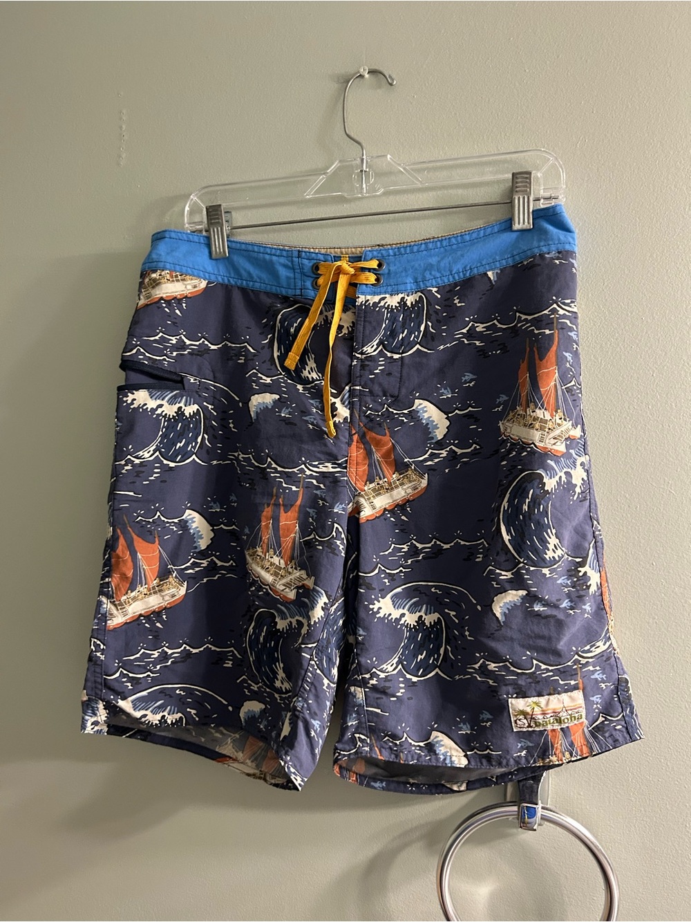 Patagonia pataloha men’s swim trunks board shorts 8”